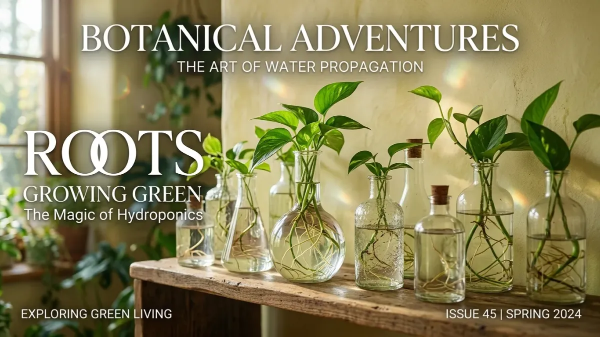 The Full Circle of Life: Nurturing Water Cuttings into Robust Houseplants
