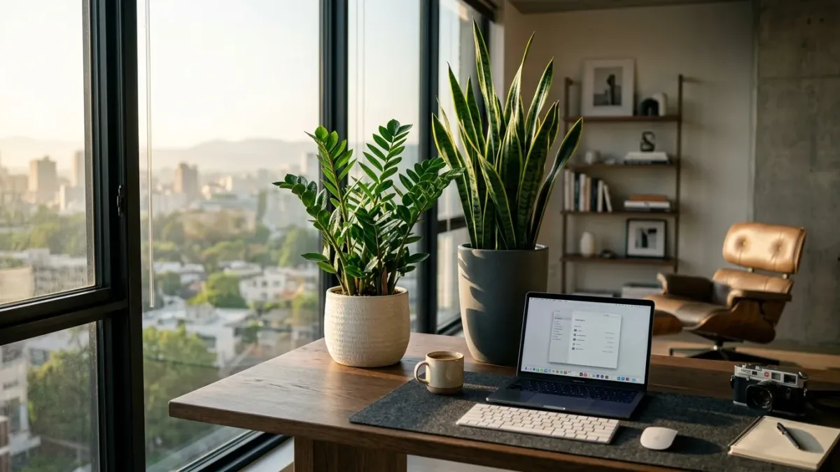 Transform Your Office: Top Low-Maintenance Plants That Thrive Indoors