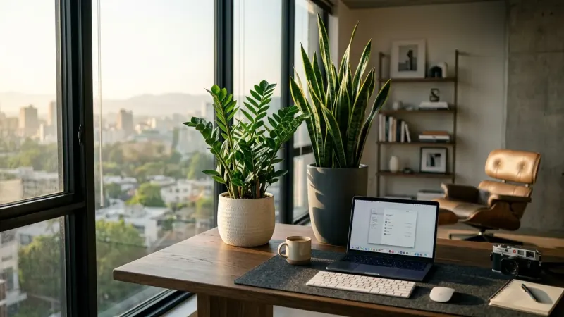 Transform Your Office: Top Low-Maintenance Plants That Thrive Indoors