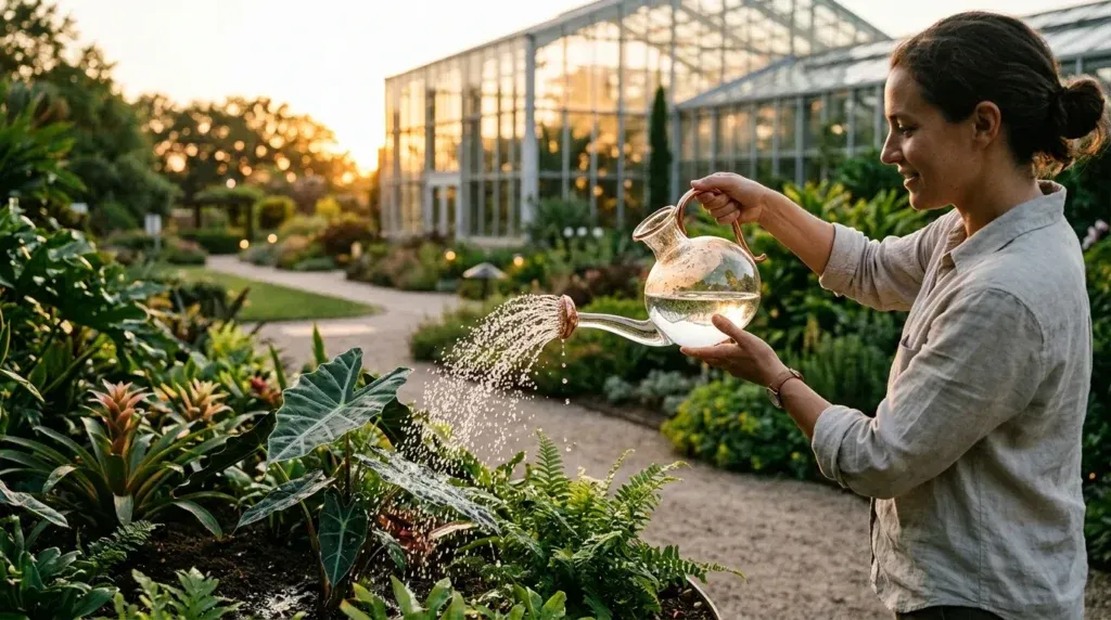 Watering houseplants guide